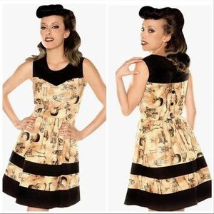 Folter / ModCloth A-Line Patterned Dress (2X)